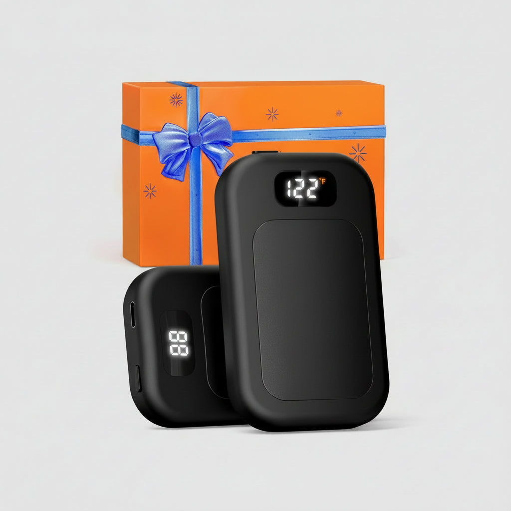 Oplaadbare Handverwarmers LED Weergave 3 Warmte Instellingen