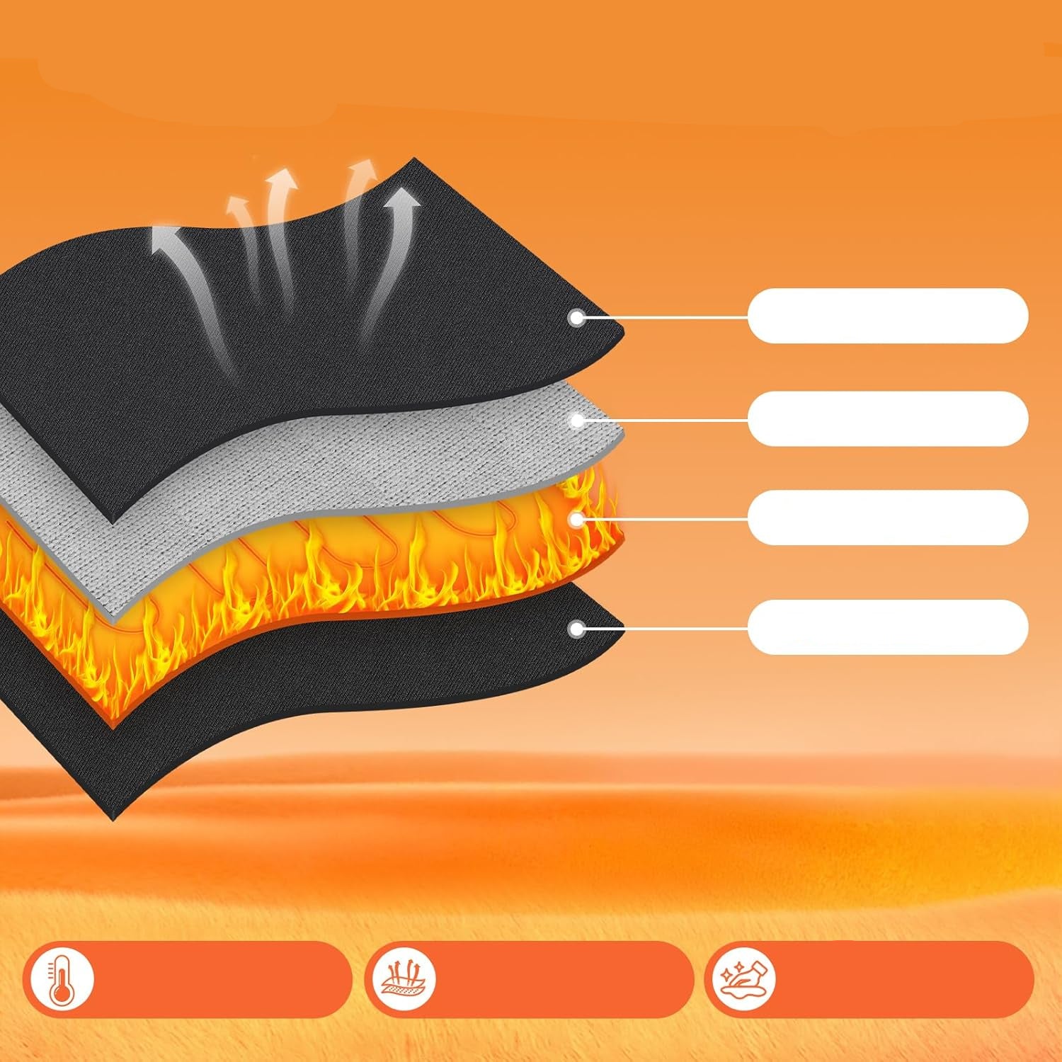 Heated Socks App Control 4 Heat Settings