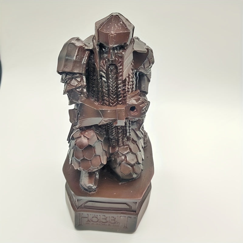 DwarfTreasure - Eenzame Berg Schat Boekenstoppen - Decoratieve Dwerg Beeld Ornamenten