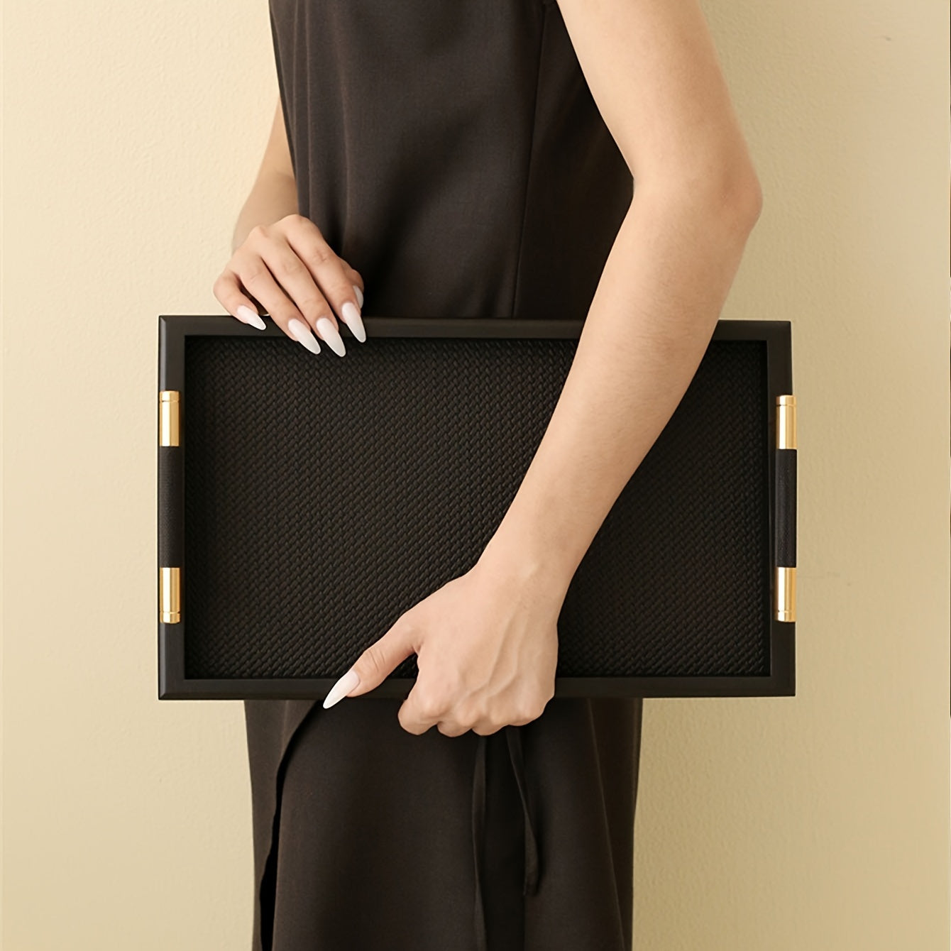 WoodBox - Houten Sieradenlade met Handgrepen | Decoratieve Bureaubak