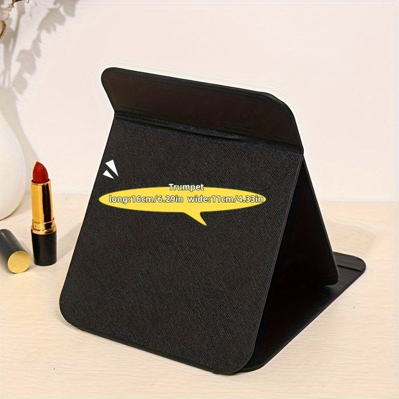 Portable Foldable Makeup Mirror – HD, Table Model, Ideal for Women & Girls, Battery-Free