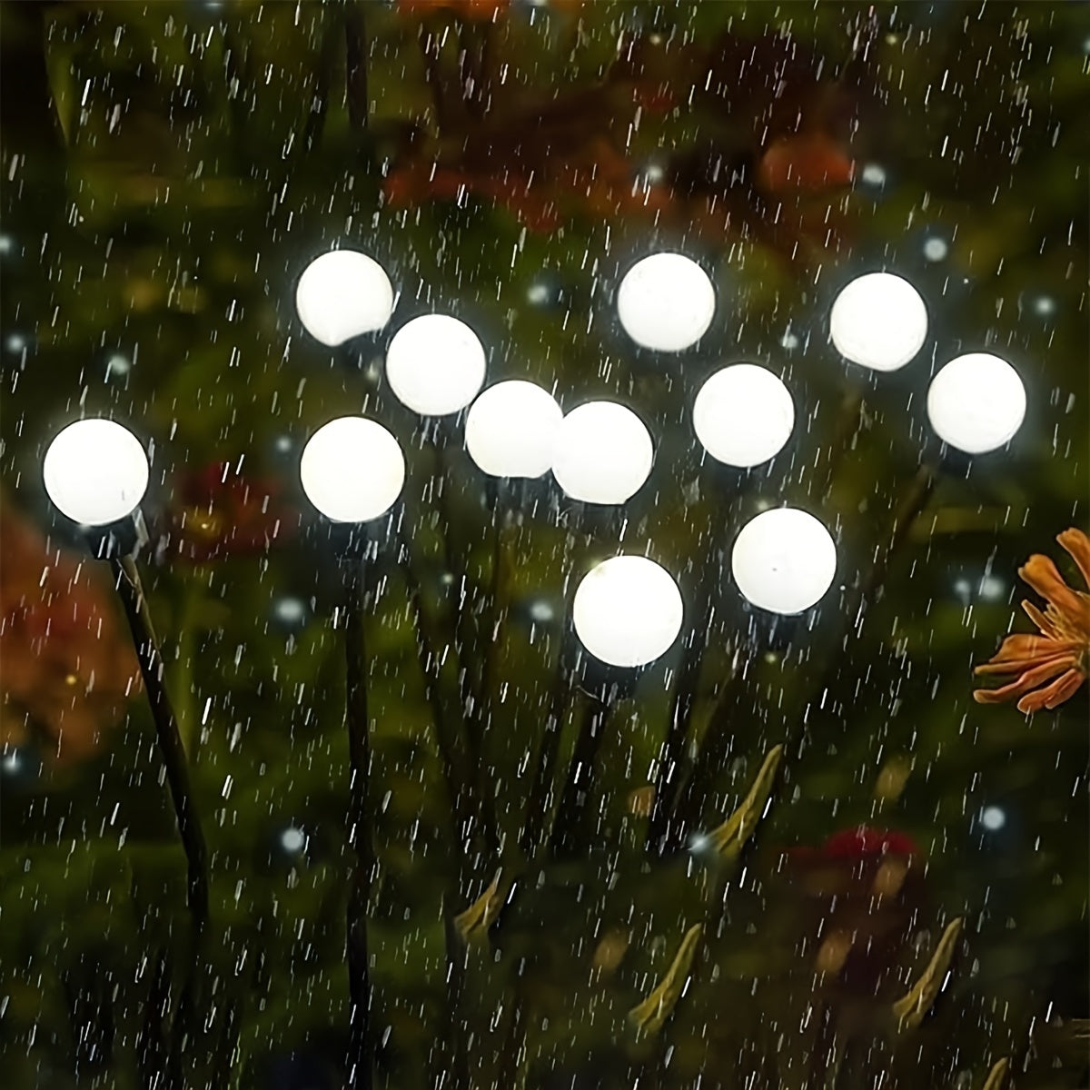 SolarFirefly - LED Garden Decoration Firefly Lights, Waterproof Outdoor Lighting