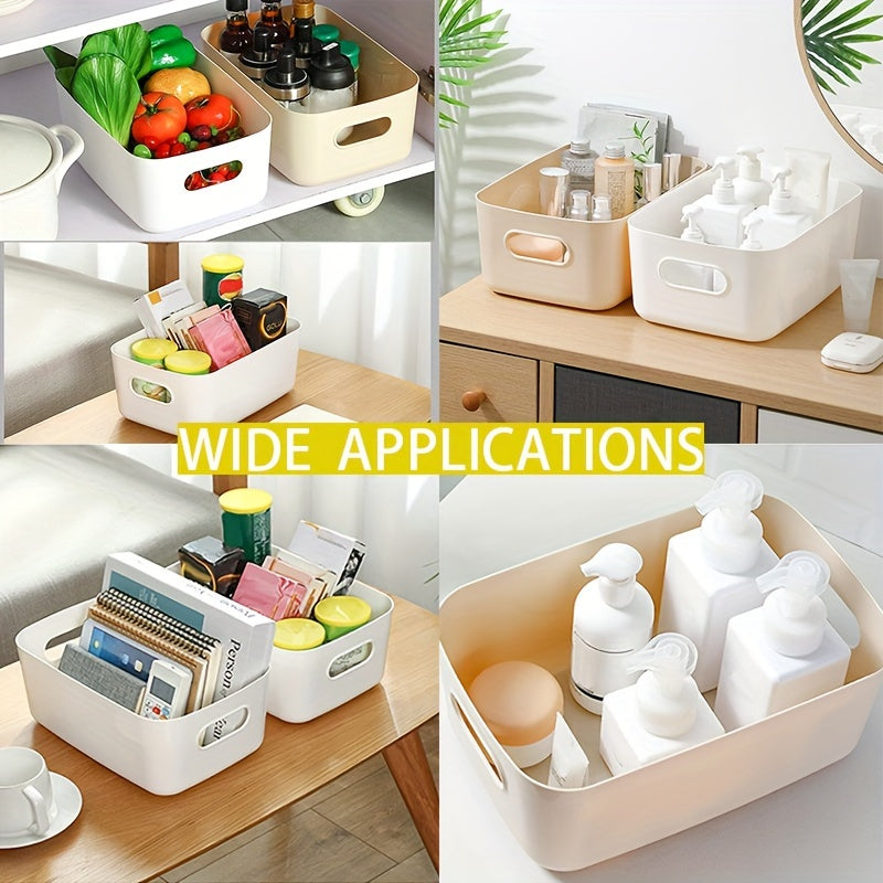 Set di 10 Scatole Portaoggetti - Organizer in Plastica Leggera