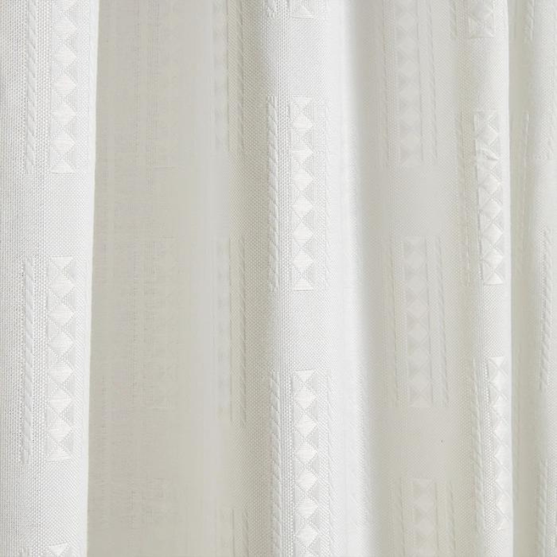 Nila Boho Semi Transparent Curtains Soft Roof