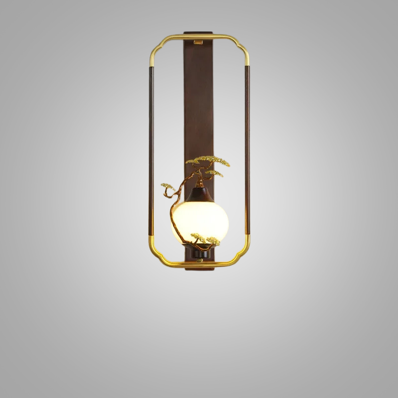 MessingLuxe - Lámpara de pared contemporánea