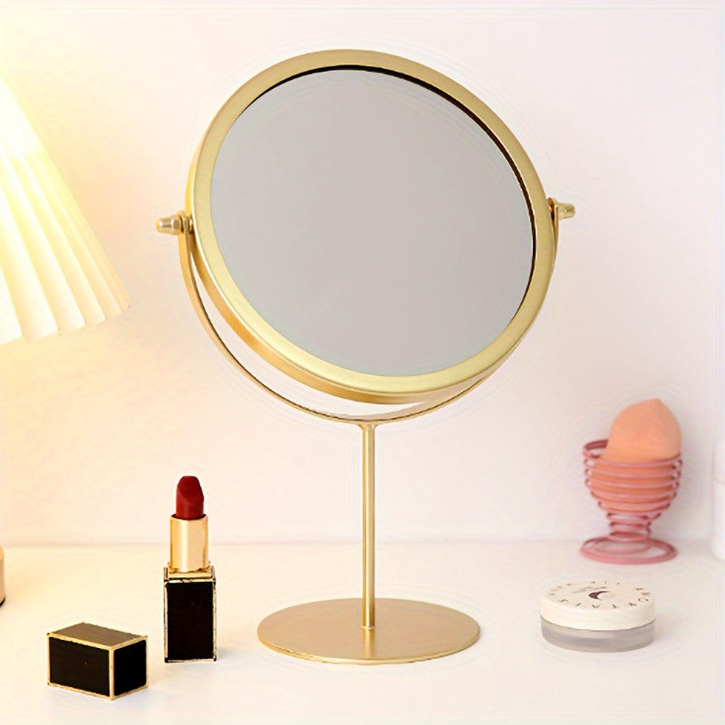 Make-up Spiegel – Verstelbare Tafelspiegel, Decoratieve Vintage Spiegel voor Slaapkamer of Dormitorium