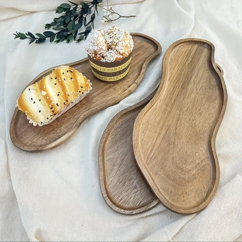 AcaciaTray - Rechthoekige Sieradenschaal van Acaciahout