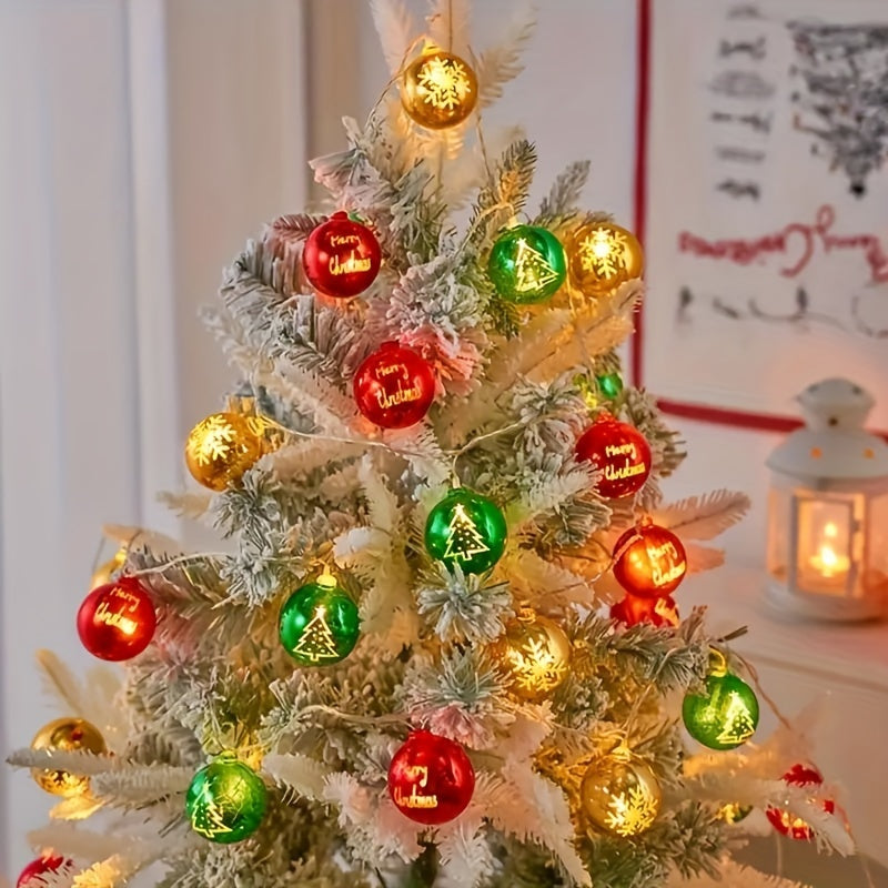 DecoGlow - Art Deco LED Lichtsnoer Sneeuwglobe