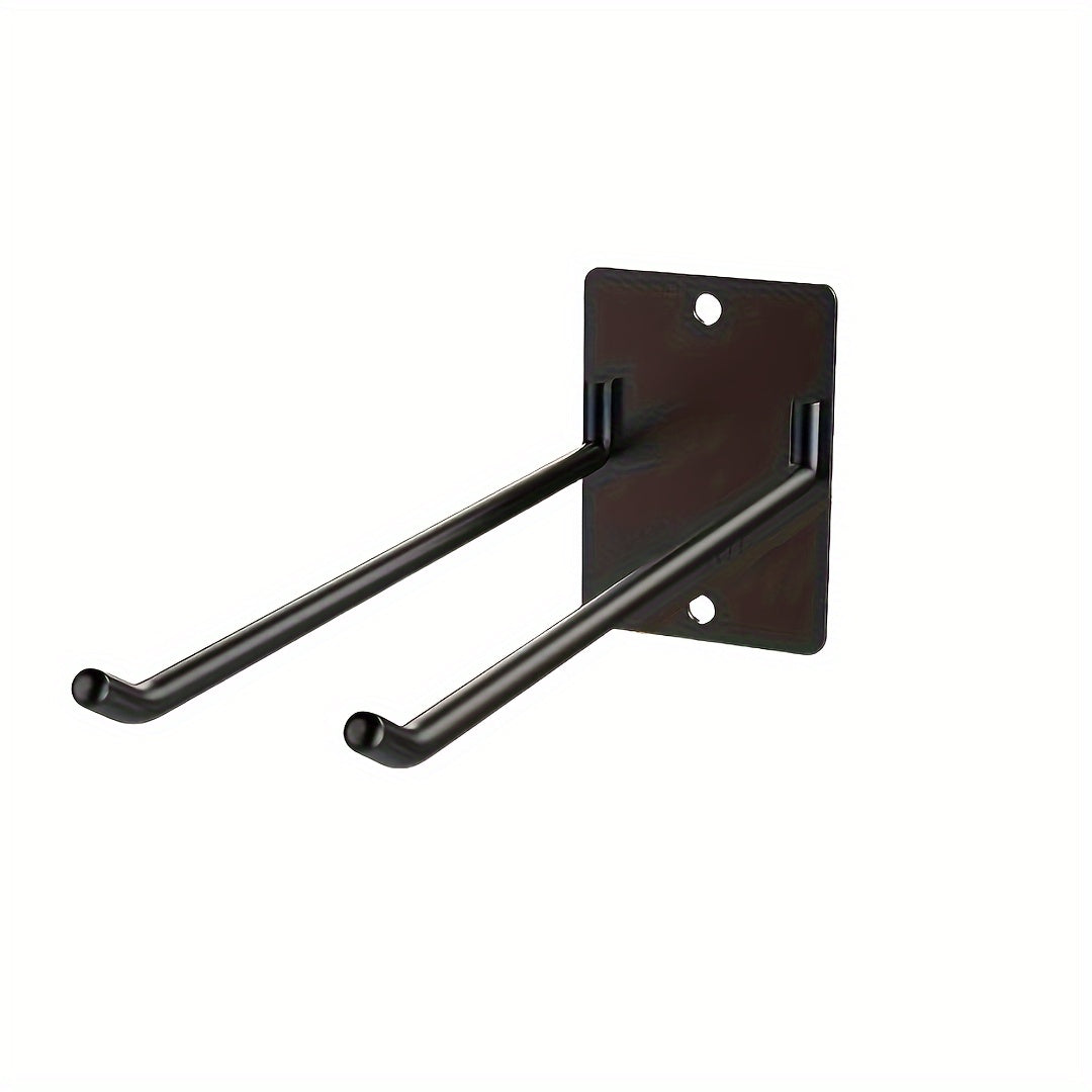 ToolRack - Heavy Metal Garden Tool Organizer with Garage Hooks