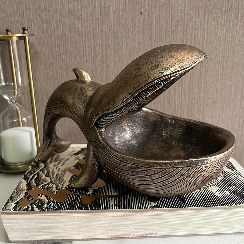 WhaleBox - Walvisvormige Hars Snoepbakje voor Sleutels & Decoratie