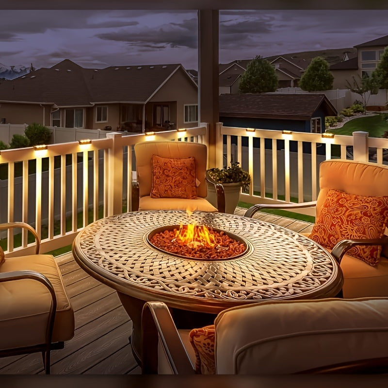 SolarFence - Solar Fence Lighting for Outdoors (Set of 6/7/10)