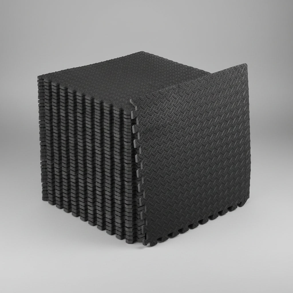 Tapete de Piso de Ginásio em Espuma EVA Durável para Exercícios em Casa