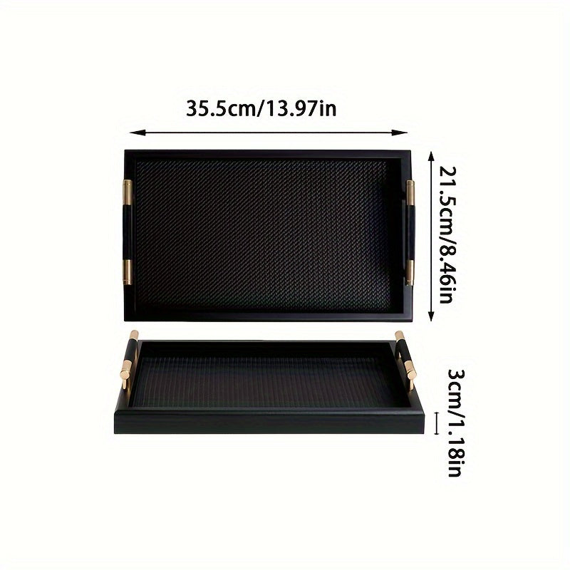 WoodBox - Houten Sieradenlade met Handgrepen | Decoratieve Bureaubak