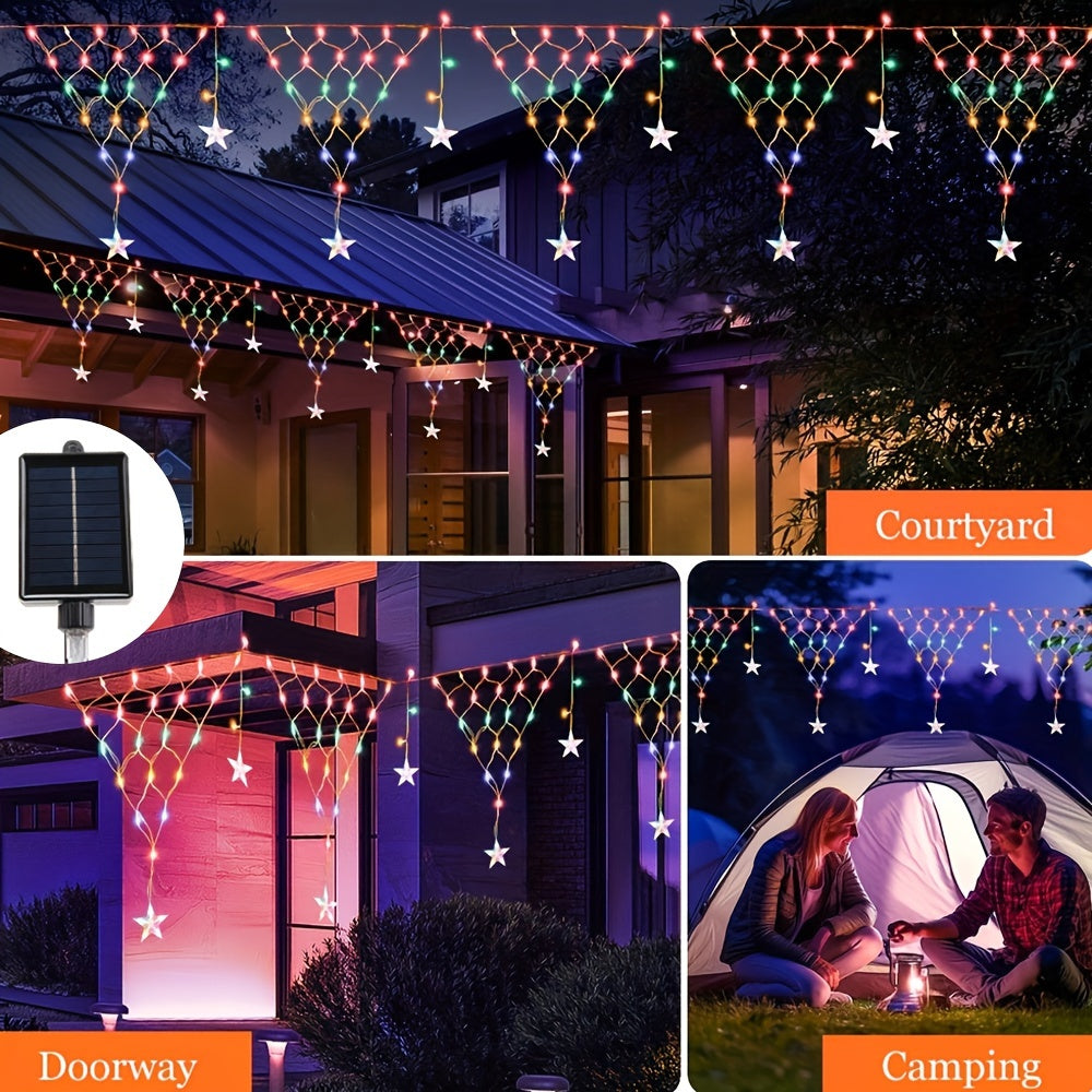 SolarTwinkle - 162 LED Ambient Lighting with Removable Solar Battery