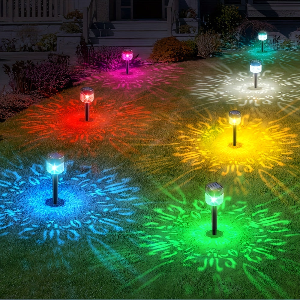 SolarGarden - Iluminación Solar de Jardín de 4 Piezas, Eficiente en Energía y Fácil de Instalar