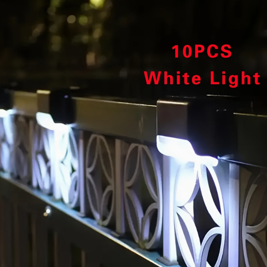 SolarFence - Solar Fence Lighting for Outdoors (Set of 6/7/10)