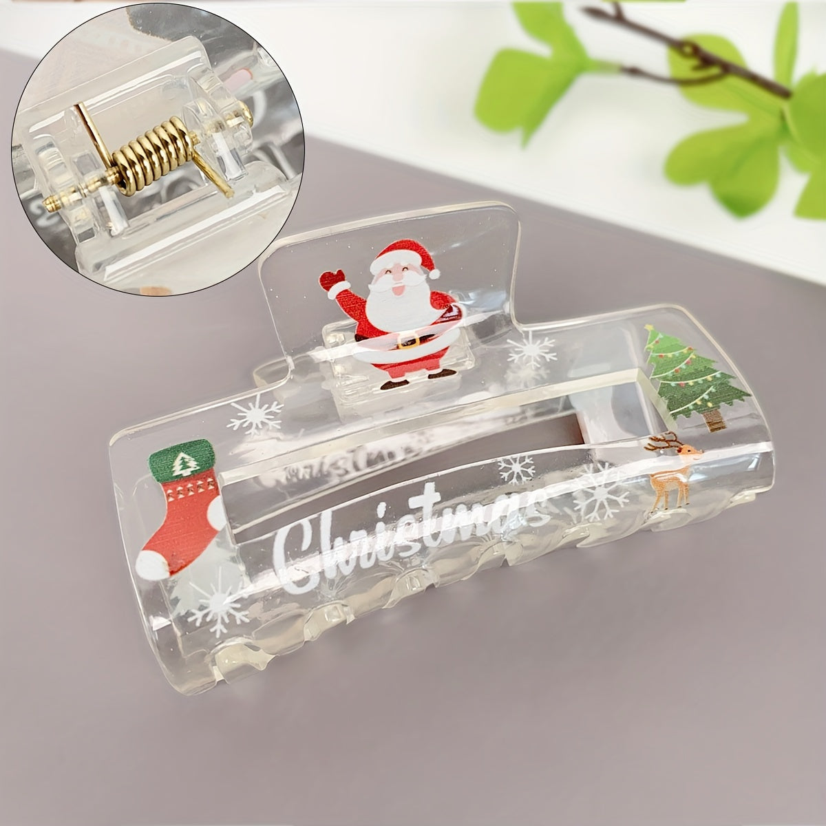 XmasClip - Schattige Kerst Haarklem in Acryl