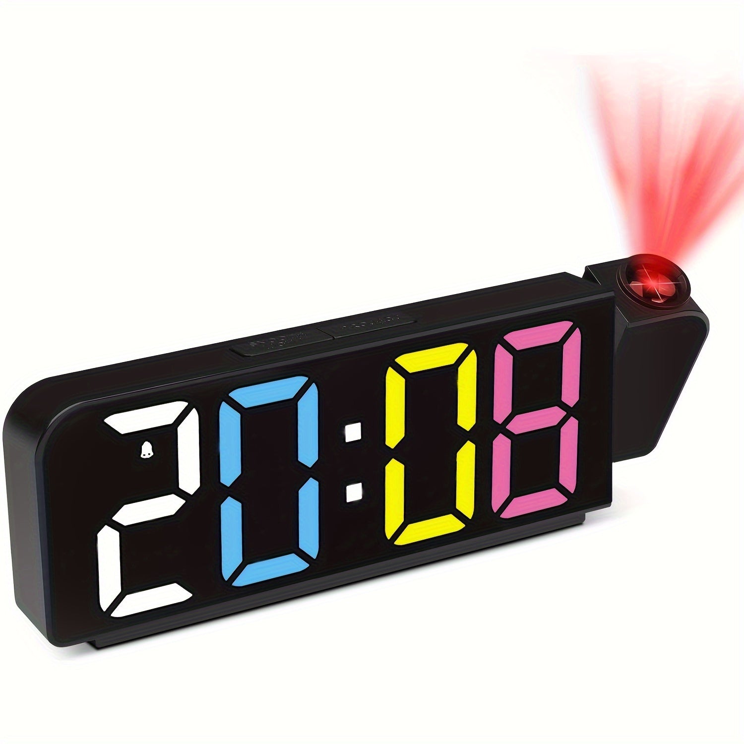 TimeView - Digitale Wekker met Projectie, Snooze & Datumweergave