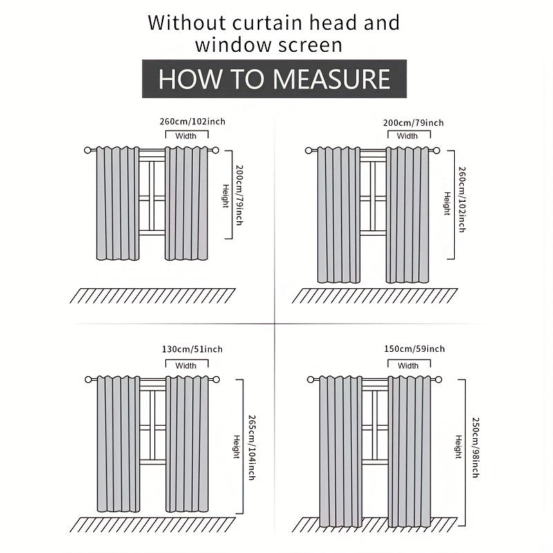 Tende Ricamate in Chenille Hol Borduurwerk - Tende Oscuranti per Soggiorno, Sala da Pranzo, Camera da Letto