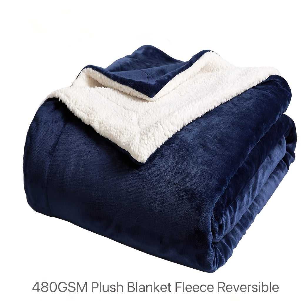 Sherpa Fleece Deken - Zacht en Warm, Geschikt voor Bank en Sofa, All-Season