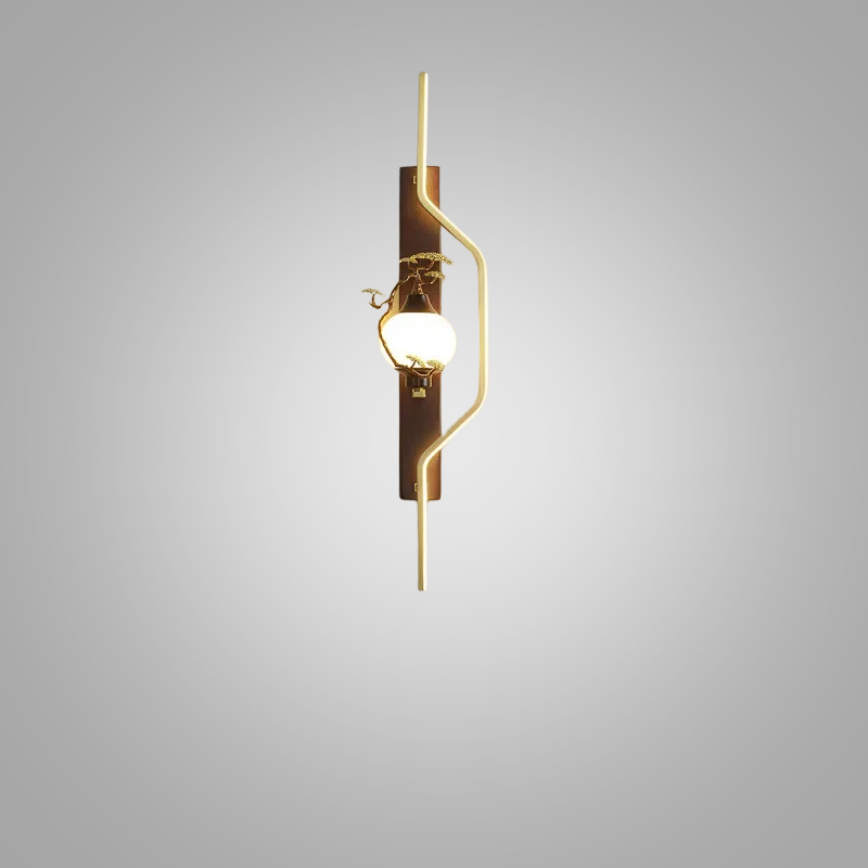 MessingLuxe - Lámpara de pared contemporánea