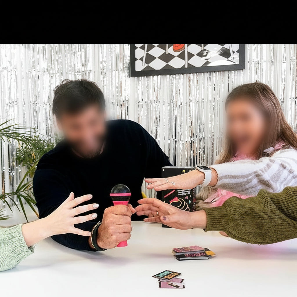 Gezelschapsspel Karaoke Microfoon Party Kaarten