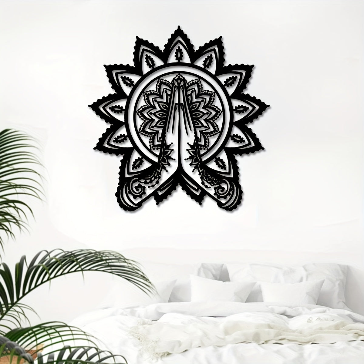 YogaMandala - IJzeren Meditatie Muurkunst