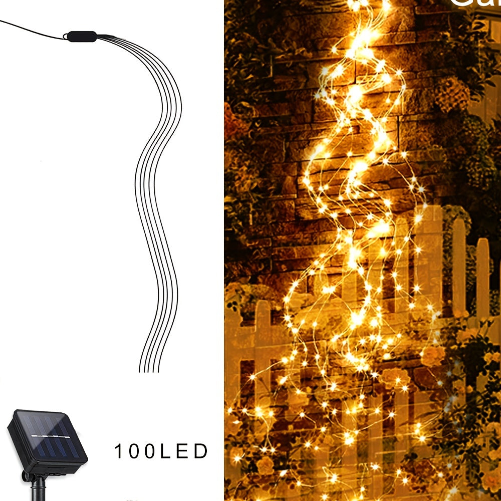 SolarTree - Decorative Solar Climbing Plant Tree Lamp String, 100/200 LED