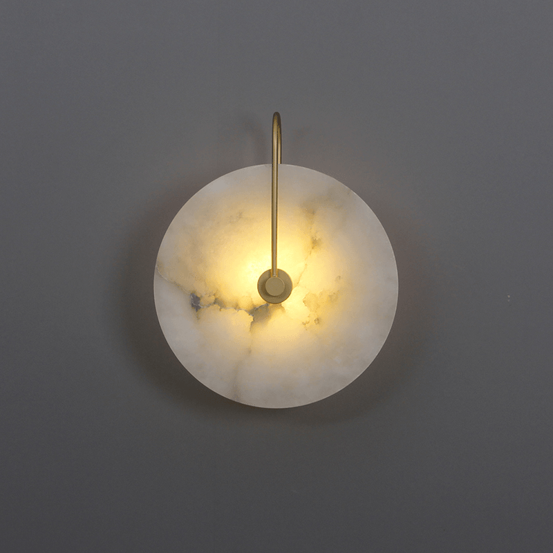 LuxeGlow - Lámpara de pared LED moderna de alabastro para una elegancia atemporal