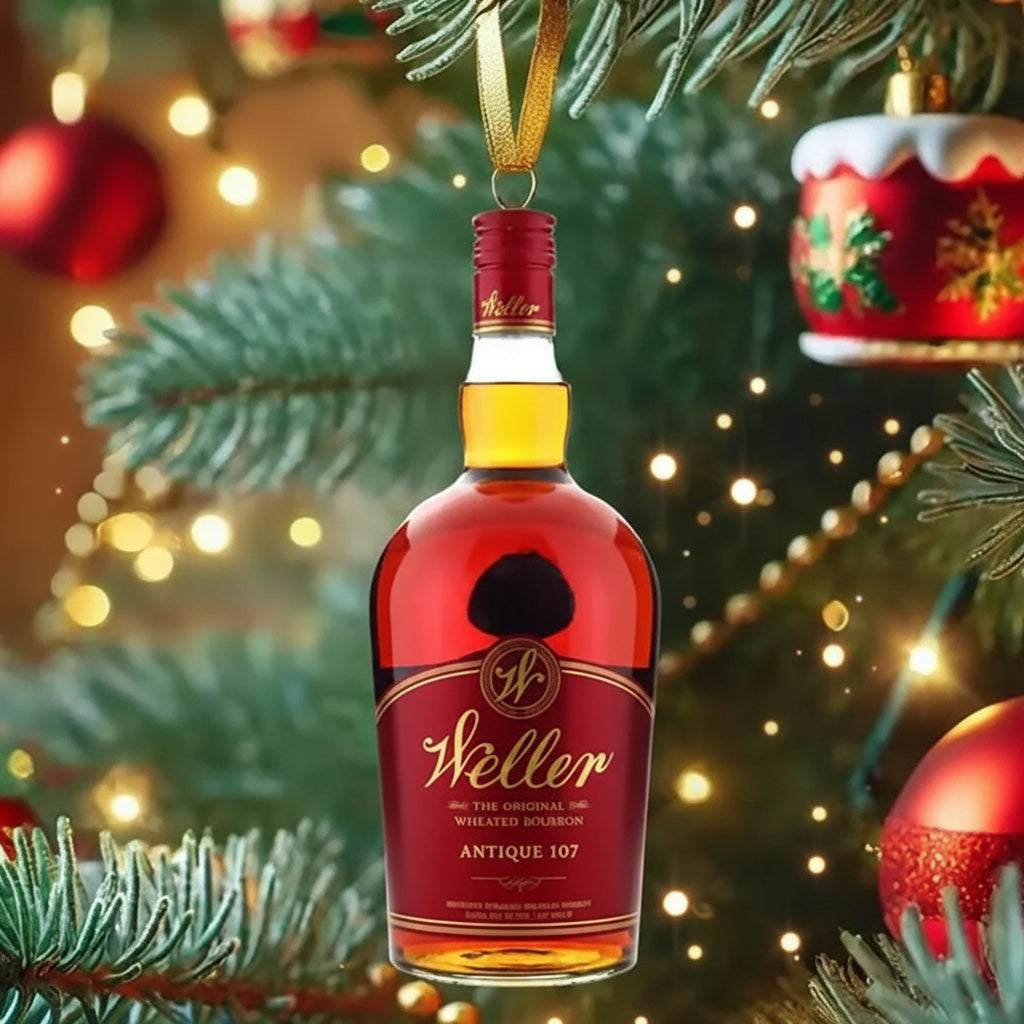 Kerst Adventskalender Alcohol Decoratie Set Mini Fles Ornamenten