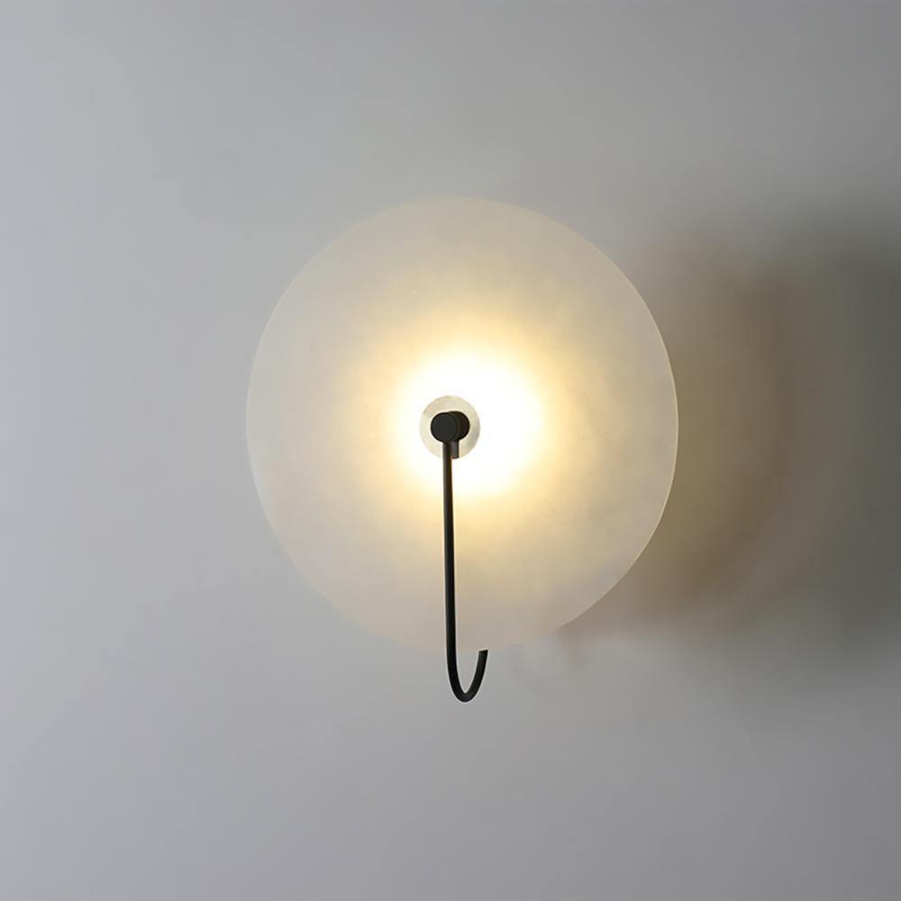 LuxeGlow - Lámpara de pared LED moderna de alabastro para una elegancia atemporal