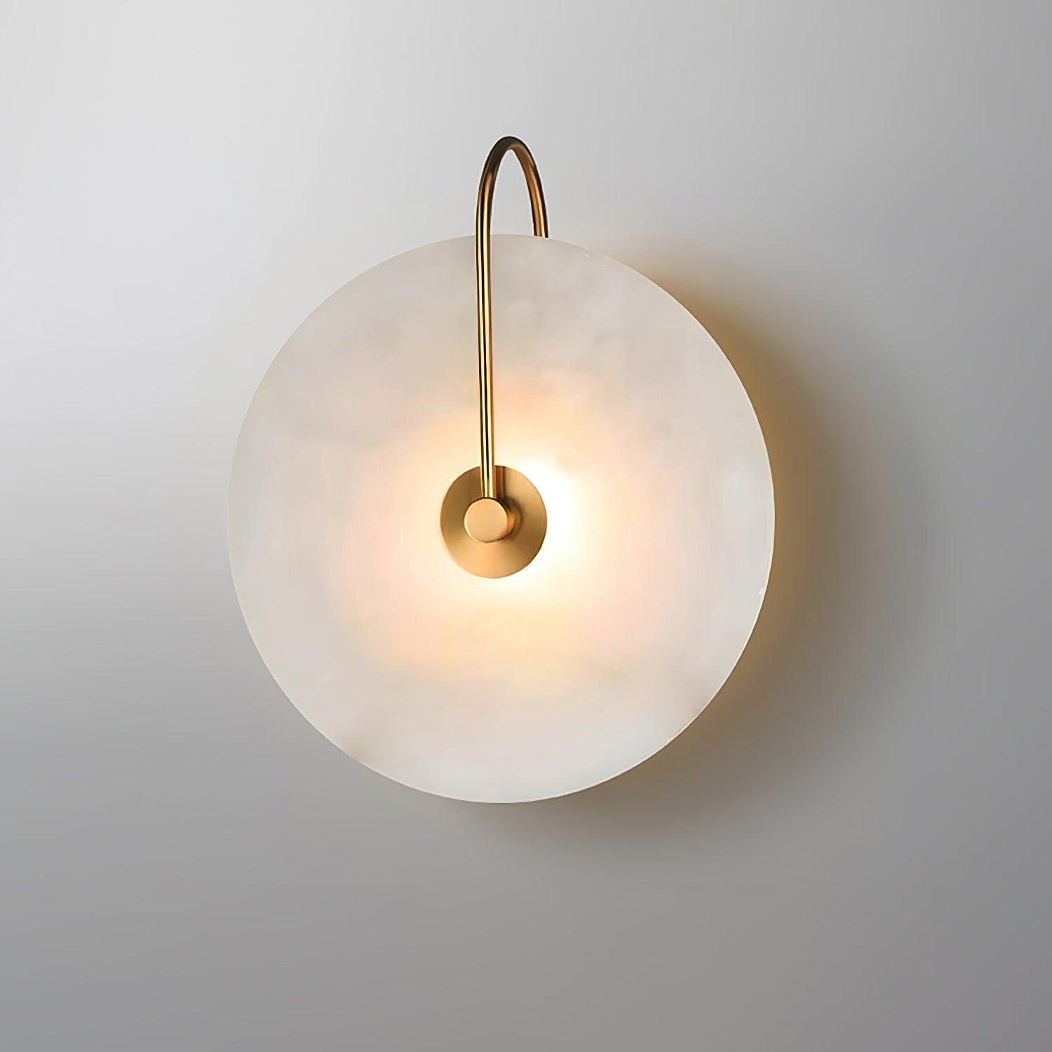 LuxeGlow - Lámpara de pared LED moderna de alabastro para una elegancia atemporal