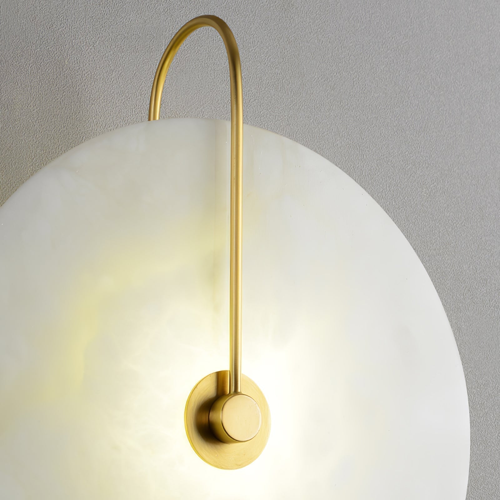 LuxeGlow - Lámpara de pared LED moderna de alabastro para una elegancia atemporal