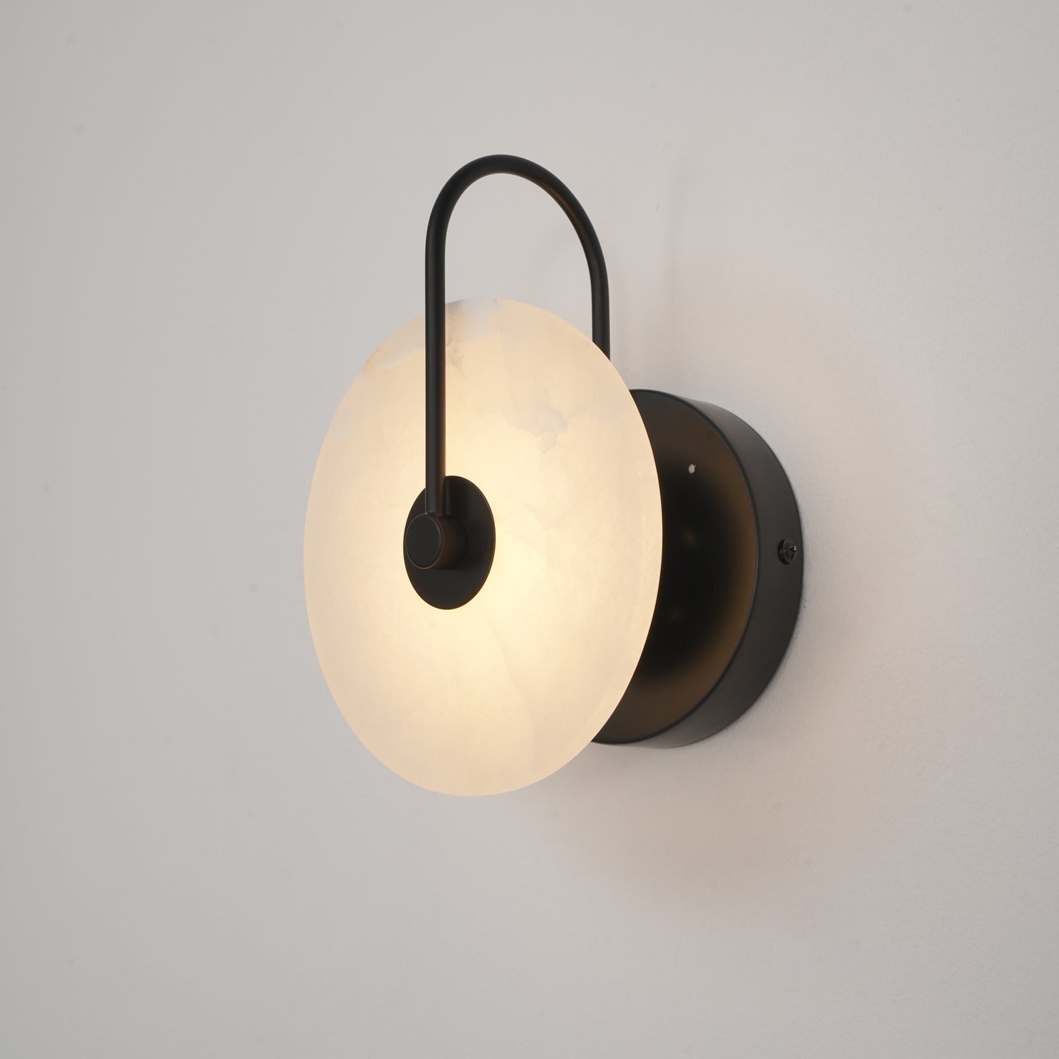 LuxeGlow - Lámpara de pared LED moderna de alabastro para una elegancia atemporal