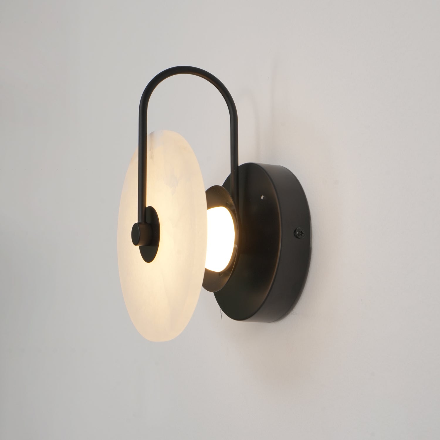 LuxeGlow - Lámpara de pared LED moderna de alabastro para una elegancia atemporal