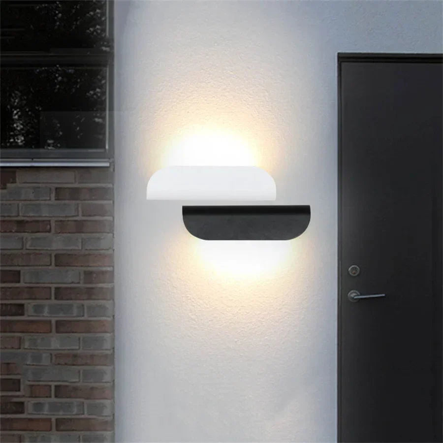 LumiGuard - Waterproof LED Wall Lamp for Outdoor, Modern and Energy Efficient