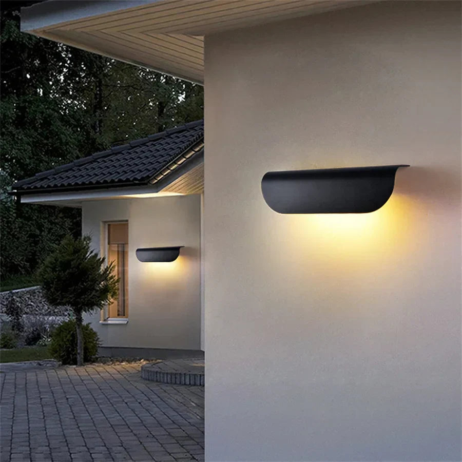LumiGuard - Waterproof LED Wall Lamp for Outdoor, Modern and Energy Efficient