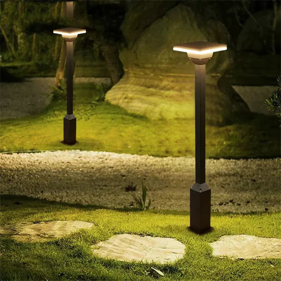 LumiPath – LED Path Lighting on Solar Energy, Weather-Resistant Outdoor Lamp for Garden and Driveway