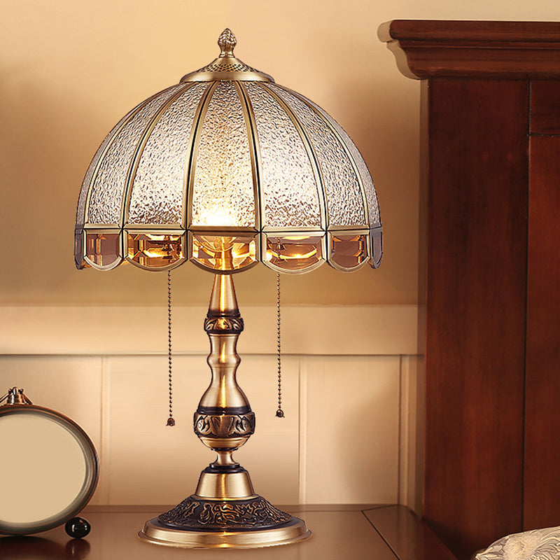 HeritageGlow - Antieke Bronzen Tafellamp