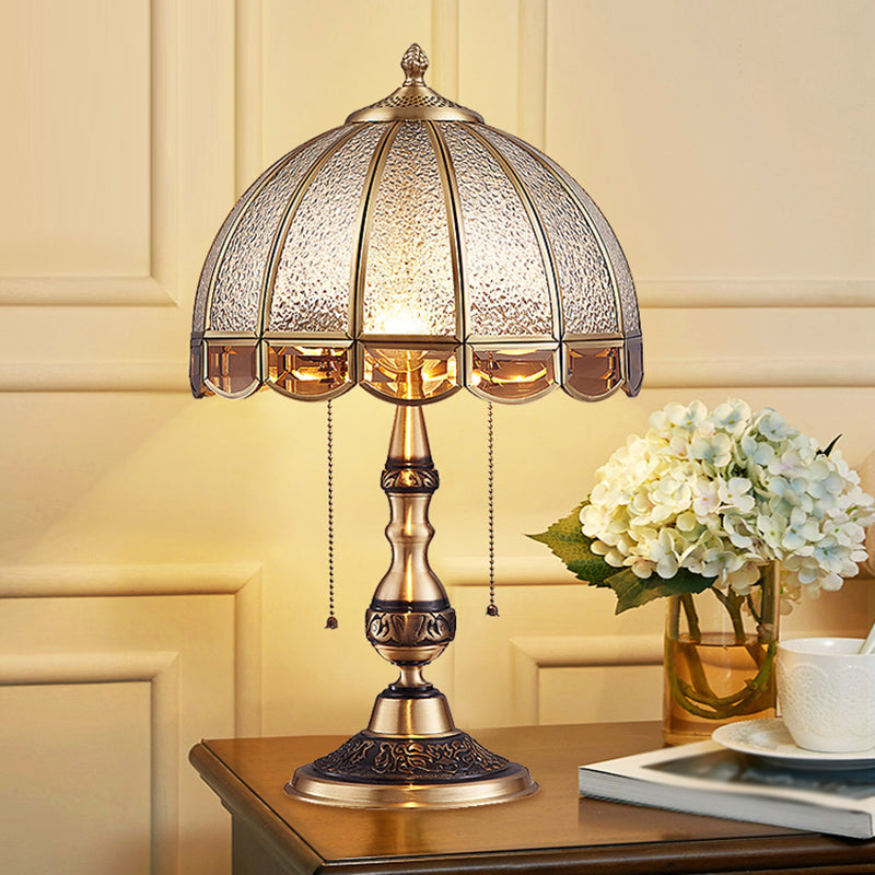 HeritageGlow - Antieke Bronzen Tafellamp