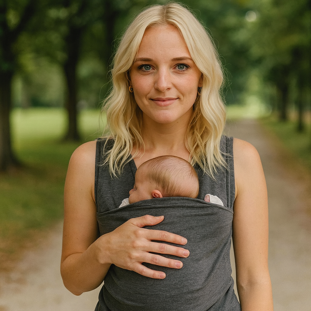 Baby Carrier Shirt for Newborns Comfortable Elastic Fabric 2