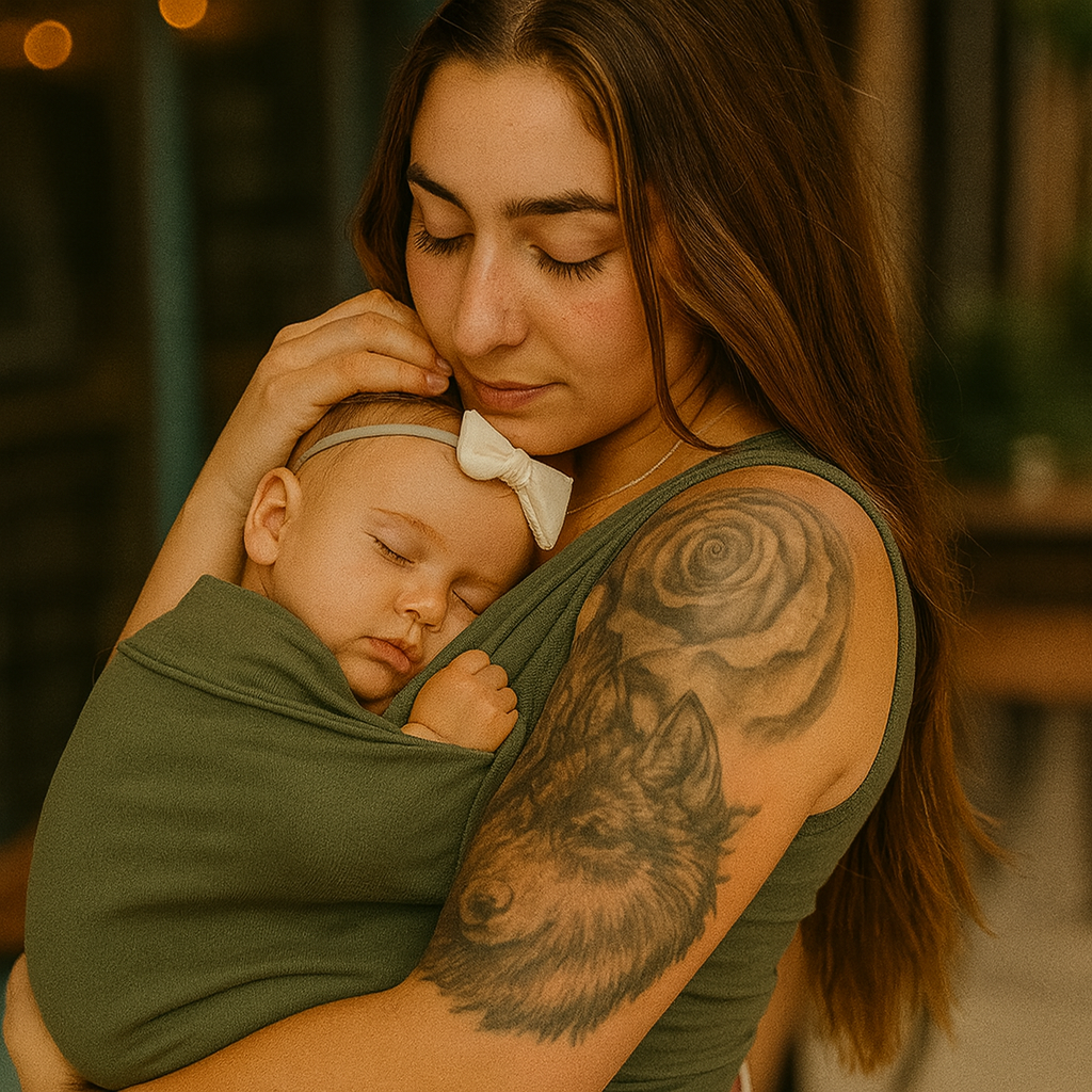 Baby Carrier Shirt for Newborns Comfortable Elastic Fabric 4