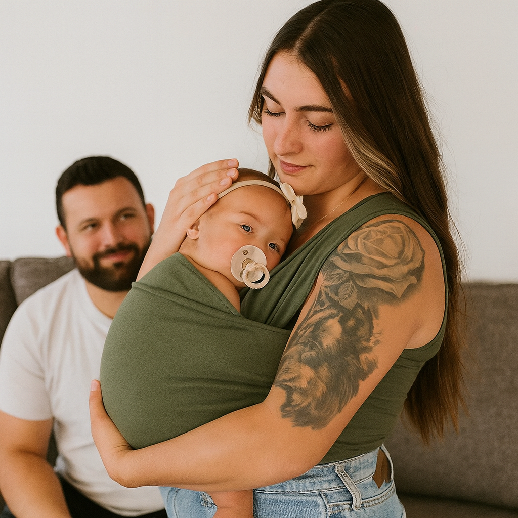 Baby Carrier Shirt for Newborns Comfortable Elastic Fabric 6