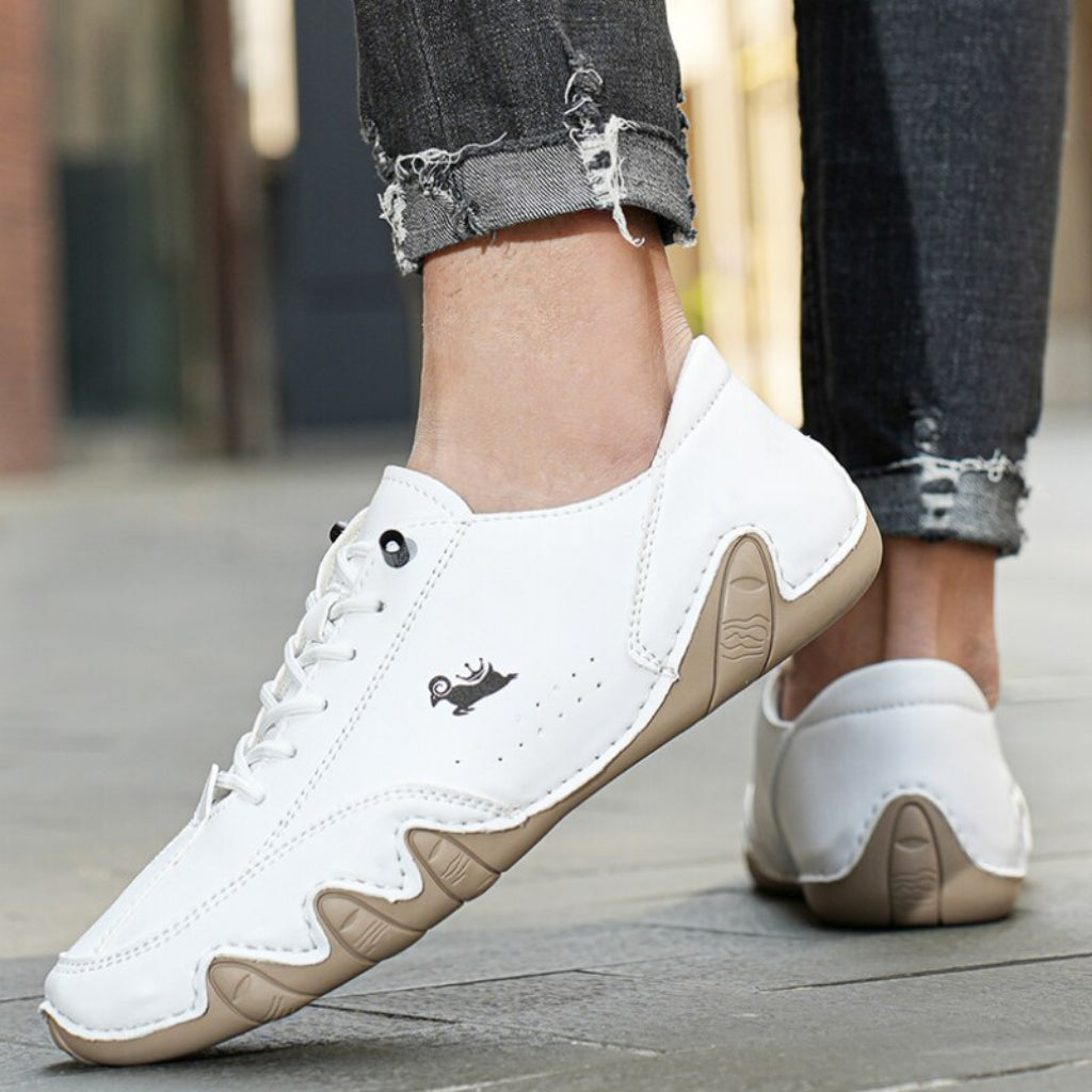 Barefoot Leather Shoes Unisex Waterproof Flexible Anti-Slip Design 3