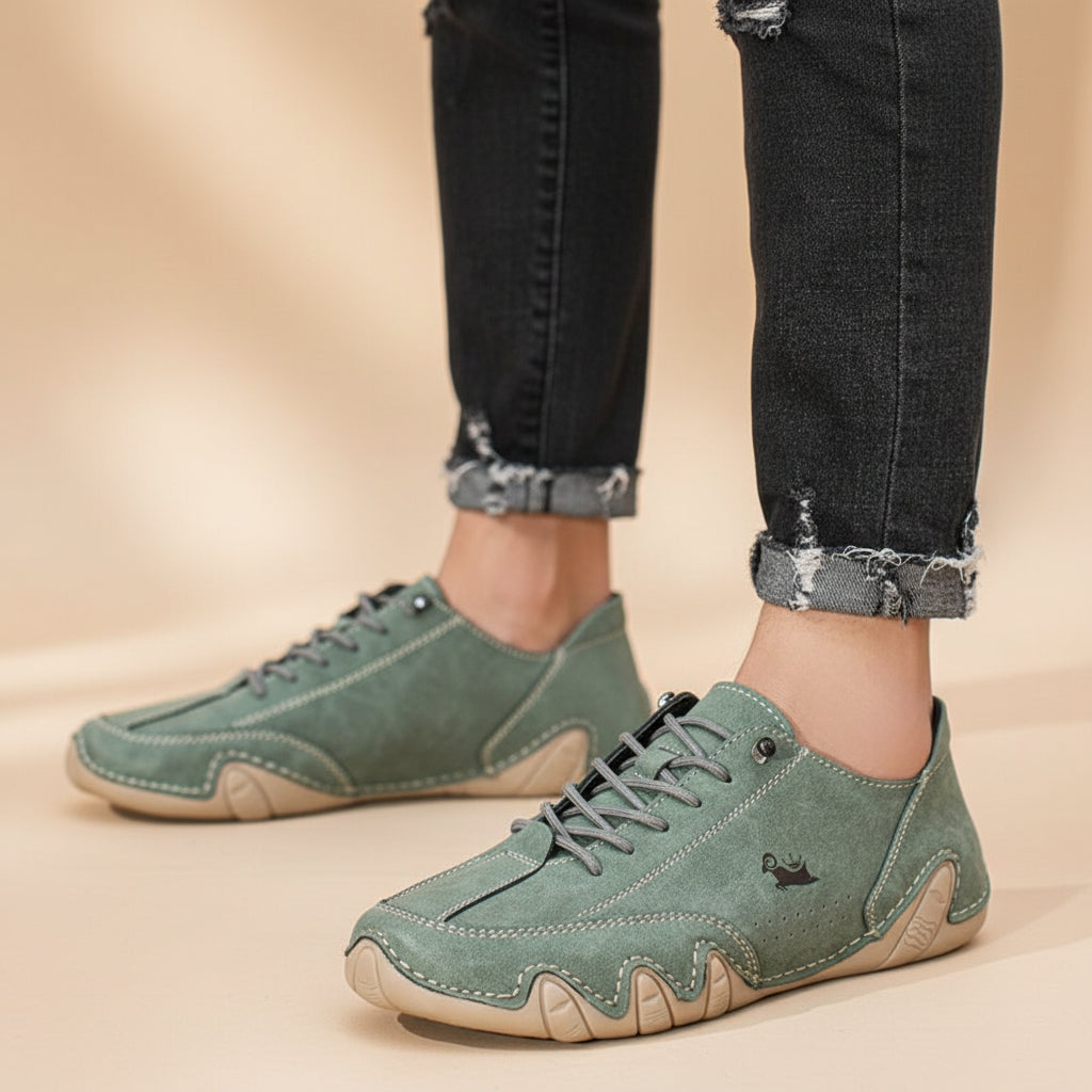 Barefoot Leather Shoes Unisex Waterproof Flexible Anti-Slip Design 7