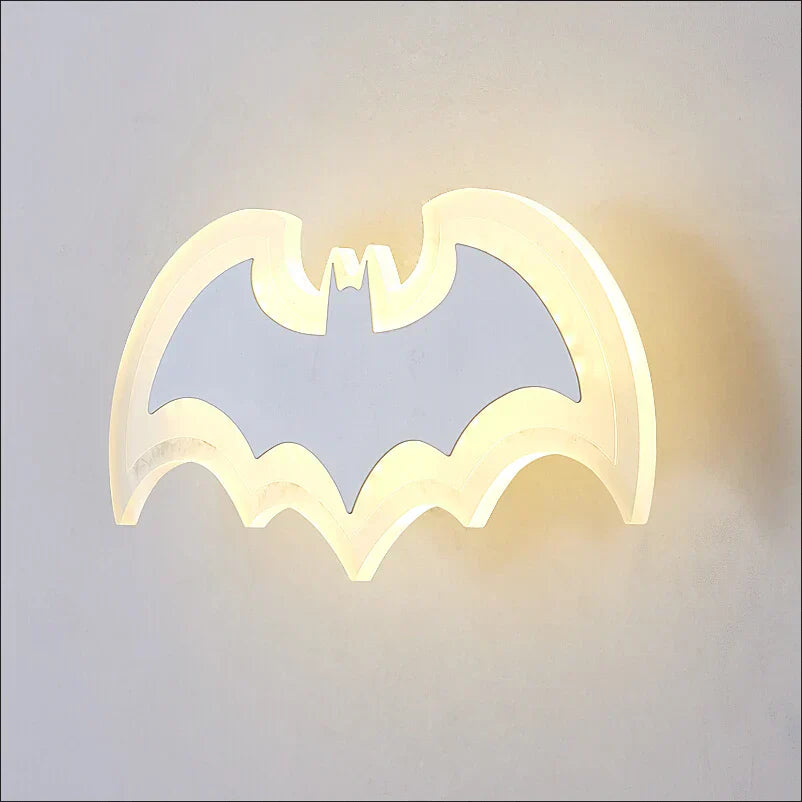 BatGlow - Creatieve LED Wandlamp voor Kinderkamers
