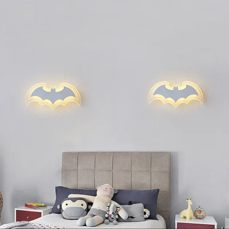 BatGlow - Creatieve LED Wandlamp voor Kinderkamers