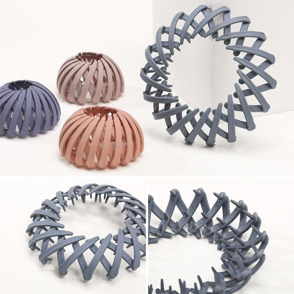 Bendable Hairpin for Quick Elegant Buns Hair Accessory 6