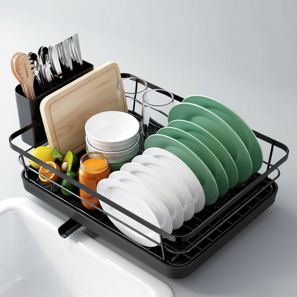 Afwasrek Afvoerplank Compact Roestvrij Staal Keuken