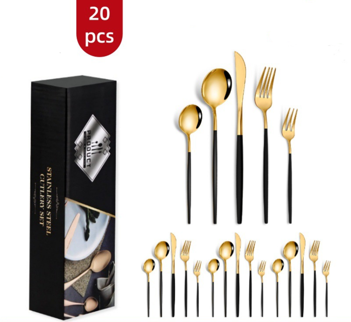 Elite Bestekset - Stijlvolle en Duurzame Eetgerei